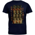 thumbnail image 1 of Rolling Stones Men's Statues Navy Short Sleeve T Shirt, 1 of 1