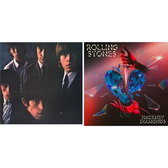Rolling Stones No.2 (180G) & Hackney Diamonds (1 Year Anniversary/Clear/Blue Splatter Vinyl/2LP)