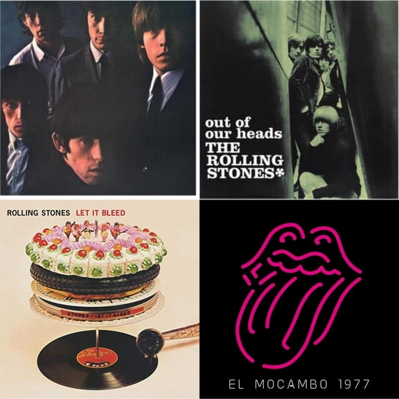 Rolling Stones No.2 (180G) & Out Of Our Heads (Uk) & Let It Bleed (50Th Anniversary Edition) & Live At The El Mocambo (4LP)