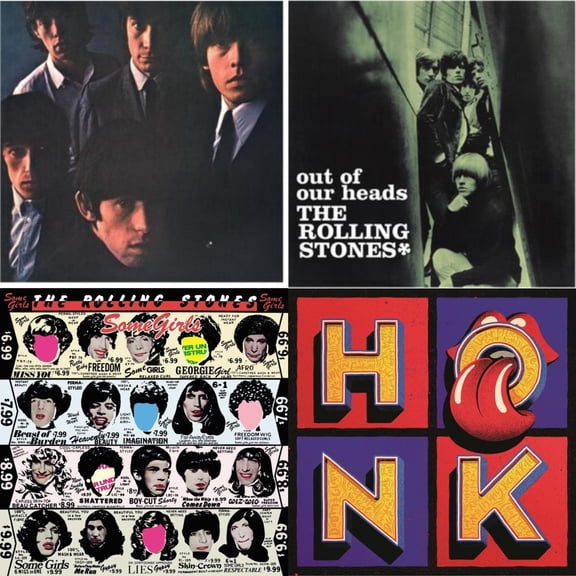 Rolling Stones No.2 (180G) & Out Of Our Heads (Uk) & Some Girls & Honk (Translucent Red Vinyl/2LP)
