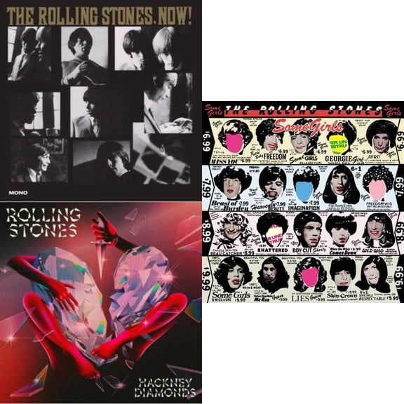 Rolling Stones, Now! & Hackney Diamonds & Some Girls [LP Vinyl Bundle]