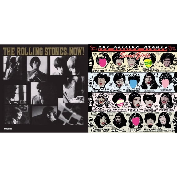 Rolling Stones, Now! & Some Girls [LP Vinyl Bundle]
