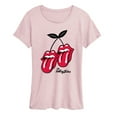 thumbnail image 1 of Rolling Stones - RS Cherry Logo - Women's Short Sleeve Graphic T-Shirt, 1 of 3