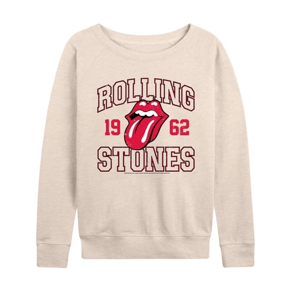 Rolling Stones - RS Jersey - Women's French Terry Long Sleeve Pullover