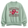 thumbnail image 1 of Rolling Stones - RS Jersey - Women's Oversized Fleece Crew Sweatshirt, 1 of 3
