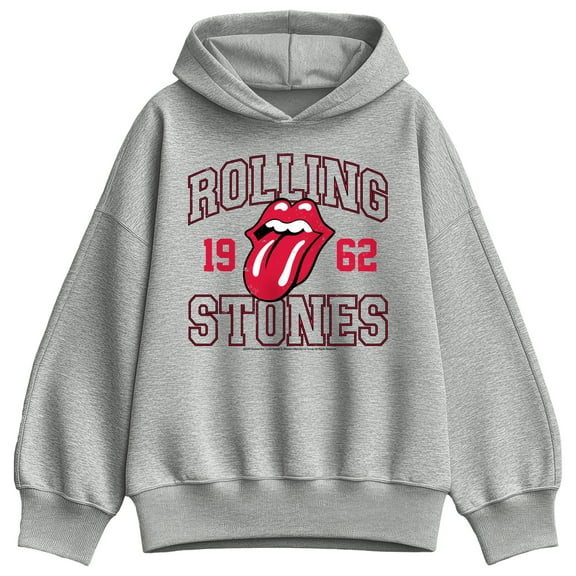 Rolling Stones - RS Jersey - Women's Oversized Fleece Hoodie Sweatshirt
