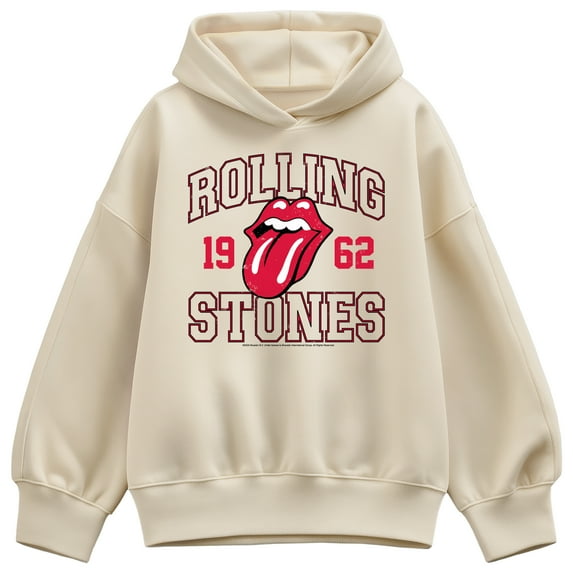 Rolling Stones - RS Jersey - Women's Oversized Fleece Hoodie Sweatshirt