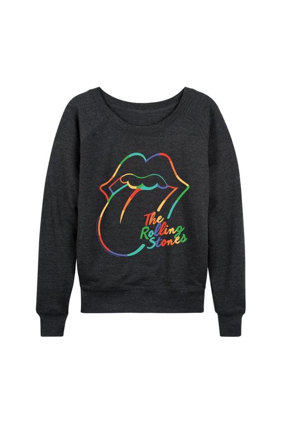- RS Logo Rainbow - Women's French Terry Long Sleeve Pullover
