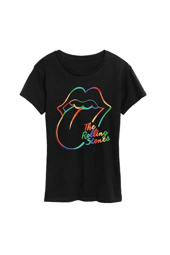 - RS Logo Rainbow - Women's Short Sleeve Graphic T-Shirt