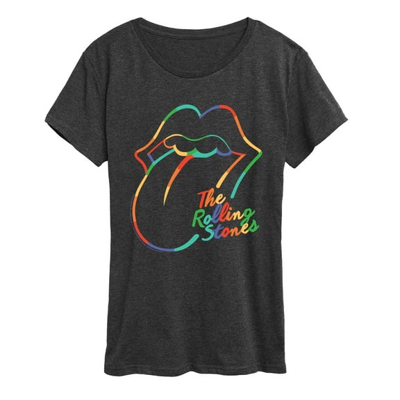 Rolling Stones - RS Logo Rainbow - Women's Short Sleeve Graphic T-Shirt