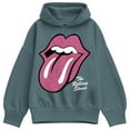 thumbnail image 1 of Rolling Stones - RS Pink Glitter - Women's Oversized Fleece Hoodie Sweatshirt, 1 of 3