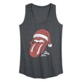 thumbnail image 1 of Rolling Stones - Santa Hat Graphic Racerback Tank, 1 of 3