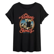 Rolling Stones - Shine Light - Juniors Oversized Graphic T-Shirt