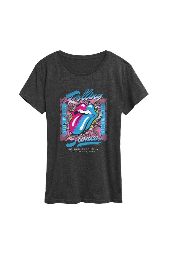 Rolling Stones - Steel Wheels Tour - Women's Short Sleeve Graphic T-Shirt