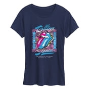 Rolling Stones - Steel Wheels Tour - Womens Short Sleeve Graphic T-Shirt