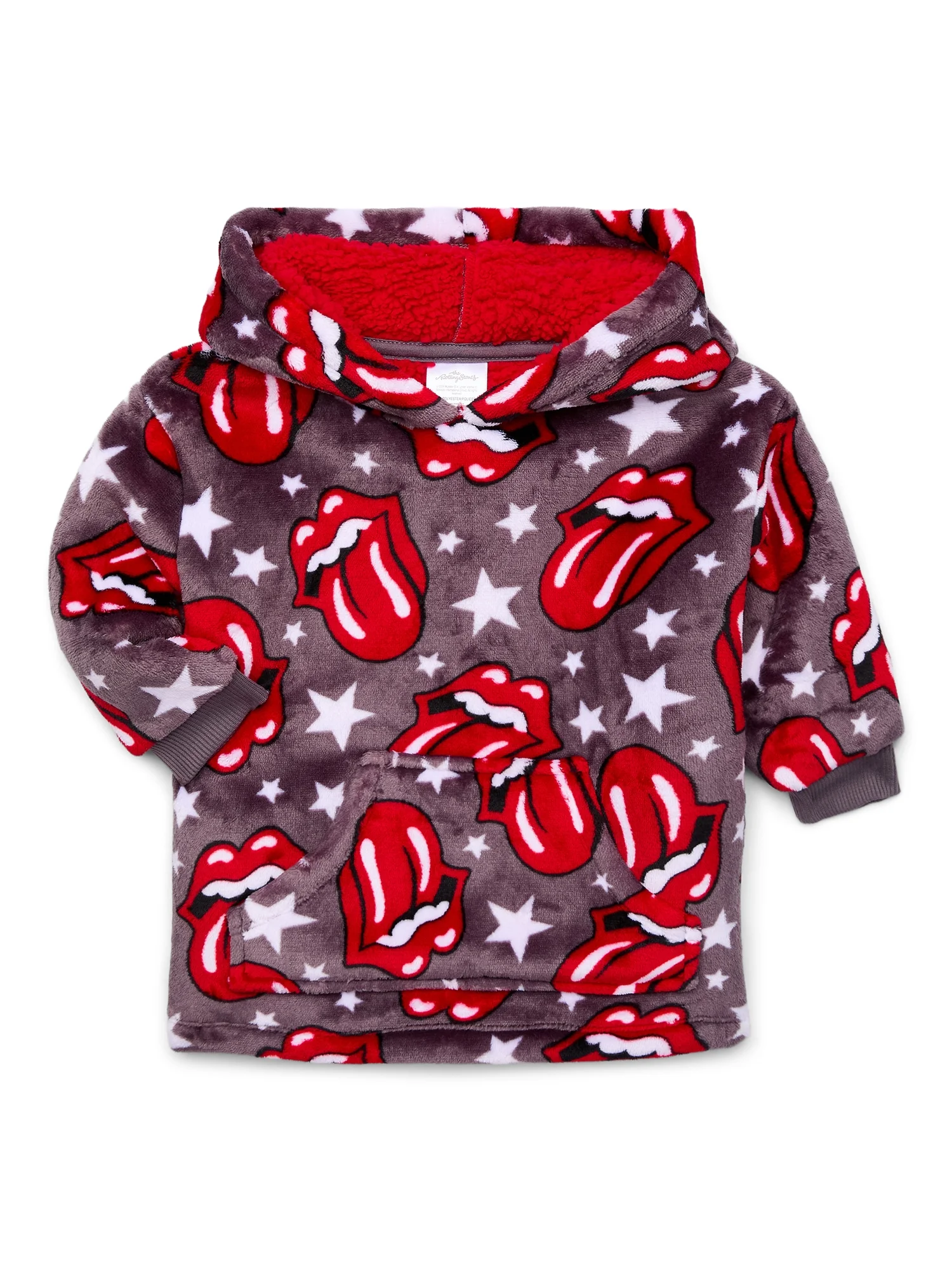 Rolling Stones Toddler Boy Super Soft Snugit Hoodie, Sizes 12 Months-5T