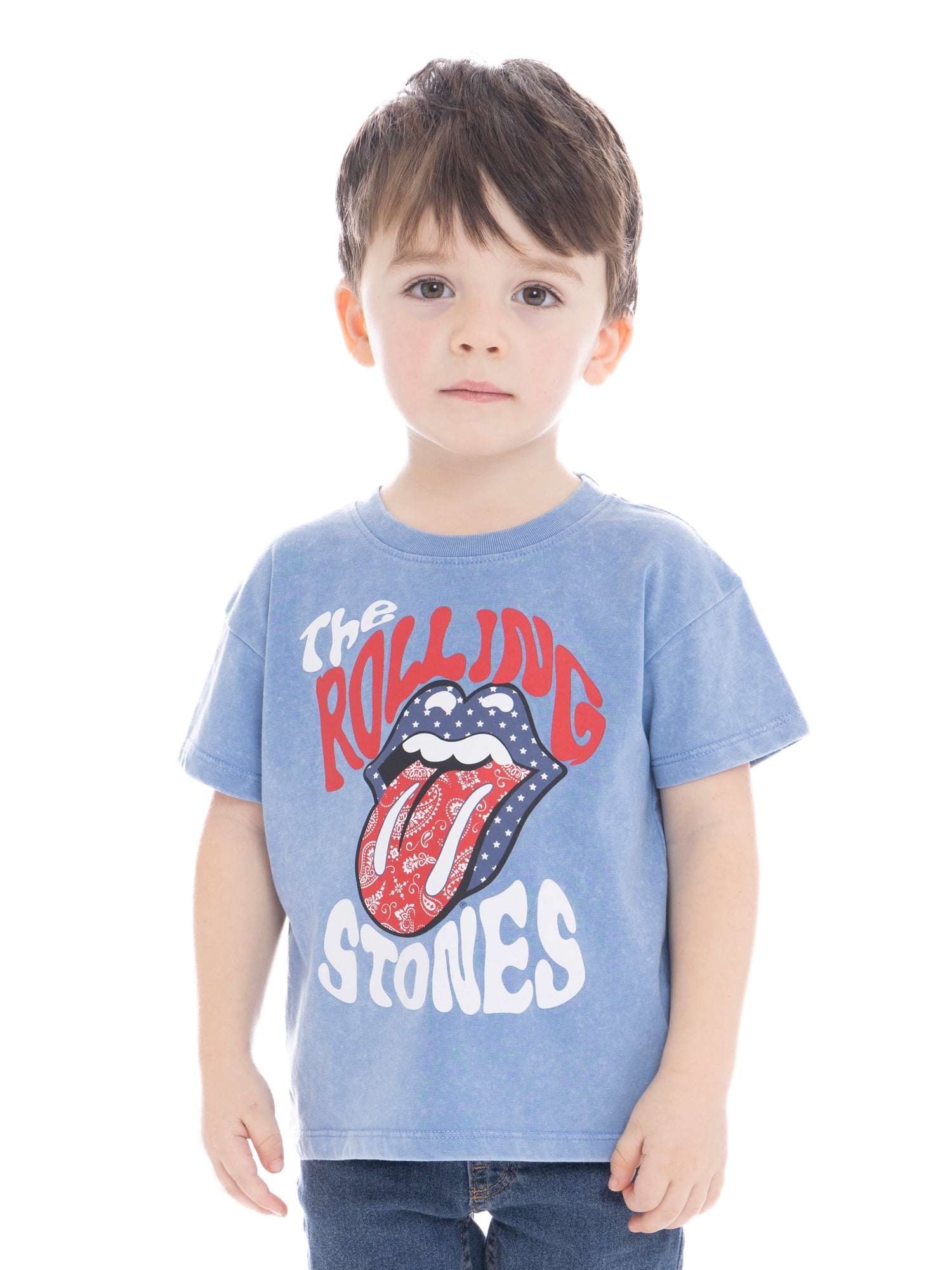 Rolling Stones Toddler Americana Graphic Tee, Sizes 12M-5T