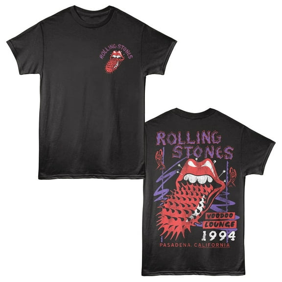 Rolling Stones Voodoo Lounge 1994 Men's T Shirt (Black, Big&Tall3XLT)