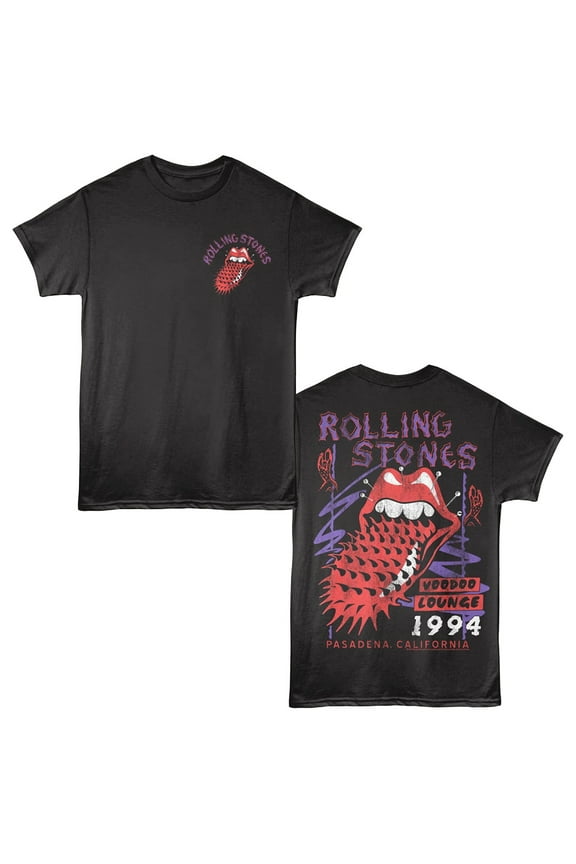 Rolling Stones Voodoo Lounge 1994 Men's T Shirt (Black, Big&Tall3XLT)