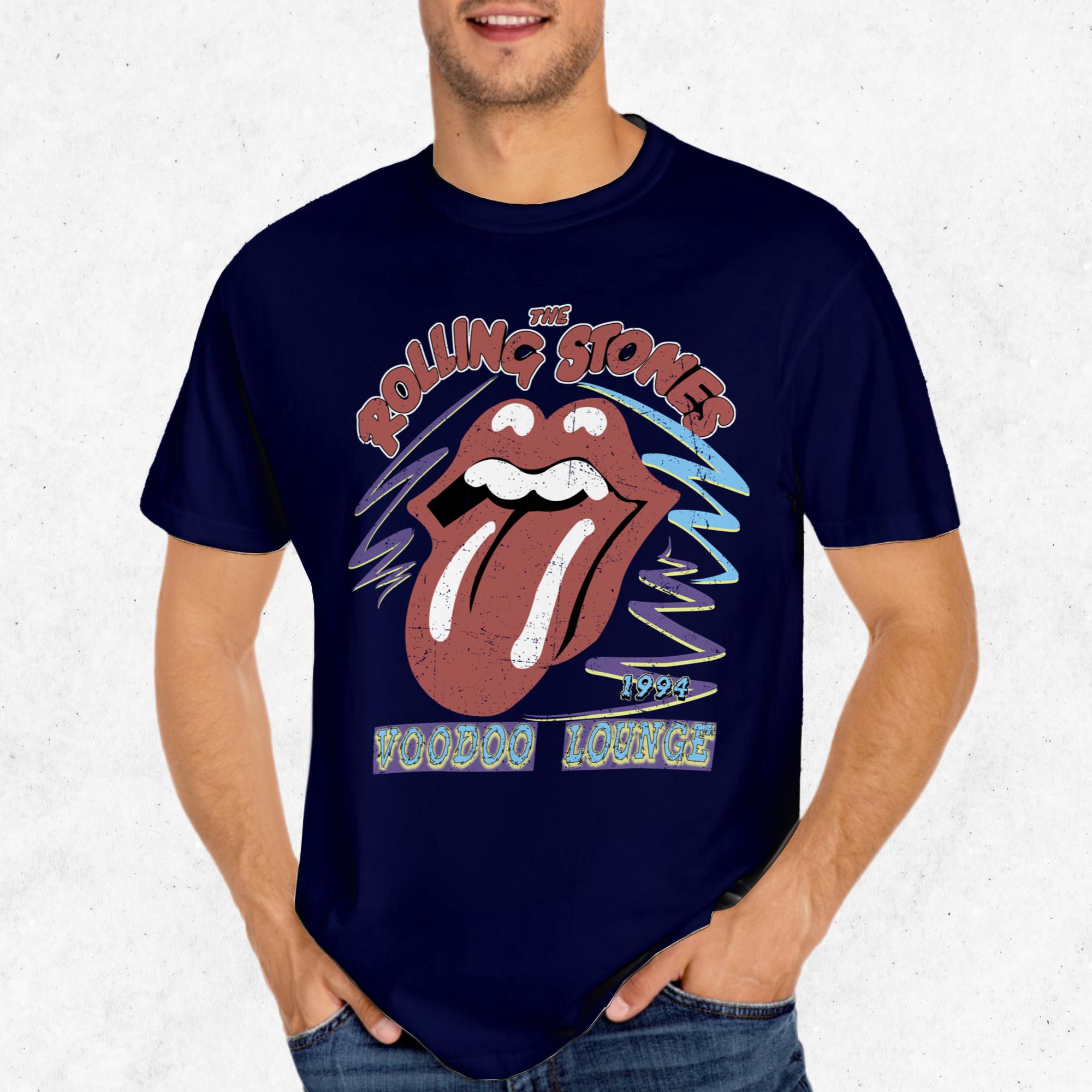The Rolling Stones ブラックTシャツ The Rolling Stones Tour 78 Official Merchandise T-Shirt NEU