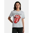 thumbnail image 1 of The Rolling Stones Women's Graphic Tee with Short Sleeves, Sizes XXS–XXL, 1 of 5