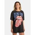 thumbnail image 1 of Rolling Stones Women's Oversized Sleep Shirt, Sizes XS-XXXL, 1 of 5
