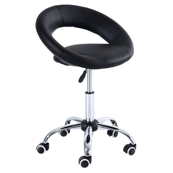 Rolling Stool with Heavy - duty Base / Comfort and Balance for Prolonged Sitting
