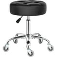 thumbnail image 1 of Rolling Stool with Wheels, Adjustable Stool Heavy Duty 450lb, 360° Swive Rolling Chair for Massage Spa Medical Tattoo, PU Thick Seat Padding Salon Chair(Black), 1 of 5
