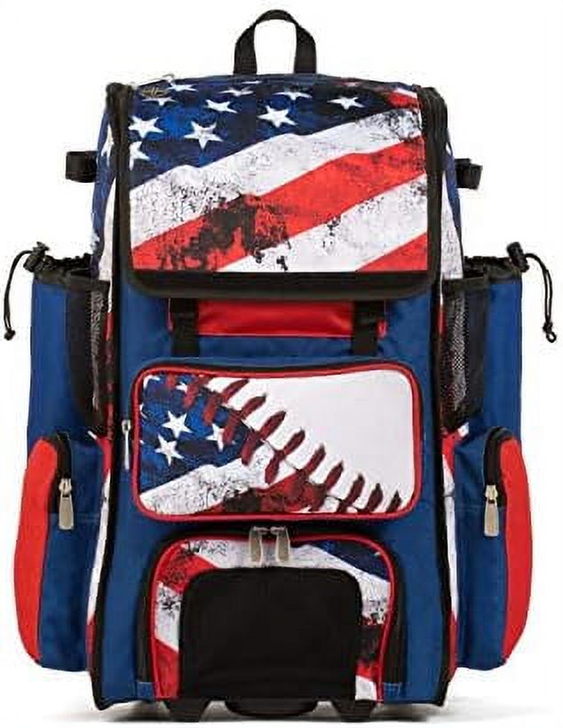 Rolling Superpack 2.0 Baseball/Softball Gear Bag 231/2" x 131/2" x