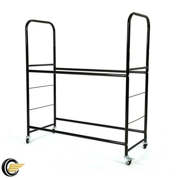 Rolling Tire Rack Heavy-Duty Steel with Wheel For Home Workshop