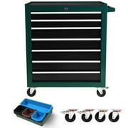 Rolling Tool Chest with 7-Drawer Tool Box with Wheels Multifunctional Tool Cart Mechanic Tool Storage Cabinet