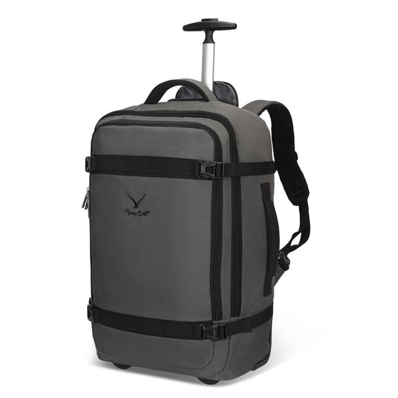 Convertible Wheeled Laptop Carry-On Bag (42L) – Hynes Eagle – Gray