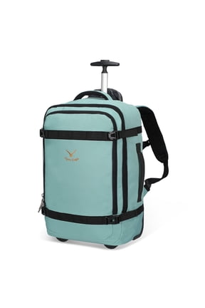 Convertible Wheeled Laptop Carry-On Bag (42L) – Hynes Eagle – Mint Green