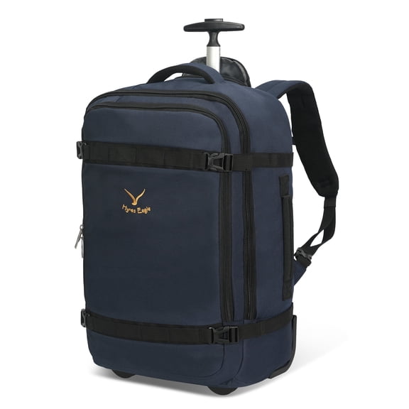 Convertible Wheeled Laptop Carry-On Bag (42L) – Hynes Eagle – Navy