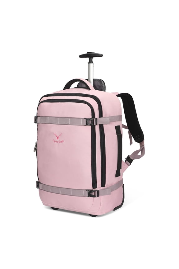 Convertible Wheeled Laptop Carry-On Bag (42L) – Hynes Eagle – Pink