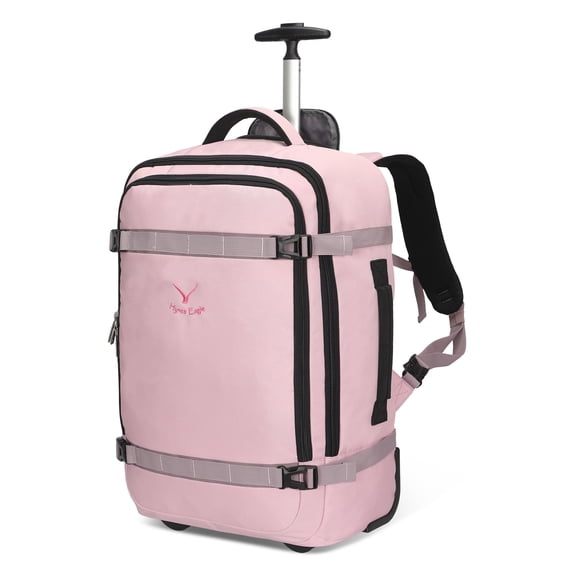 Convertible Wheeled Laptop Carry-On Bag (42L) – Hynes Eagle – Pink