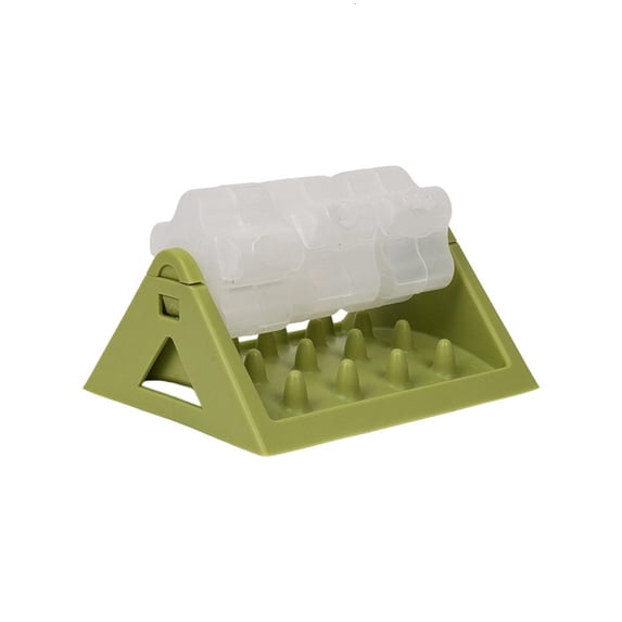 Rolling Treat Dispenser Dog Toy With Adjustable Food Opening NonSlip Base Interactive Feeding Game For Canine Enrichment
