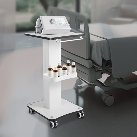 Rolling Trolley Cart High Load Bearing High Grade Trolley for Beauty Instrument Beauty Hair Salon SPA Storage Equipment Machine Trolley Cart Reinforced Base