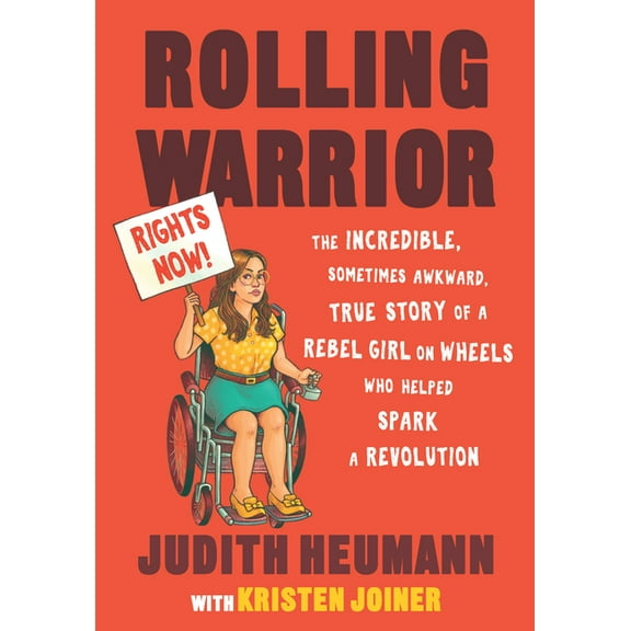 Rolling Warrior: The Incredible, Sometimes Awkward, True Story of a Rebel Girl on Wheels Who Helped Spark a Revolution (Paperback)(Large Print)