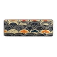 thumbnail image 1 of Rolling Waves and Clouds Runner Rug for Hallways Kitchen Non Slip 2'x 6' Washable Hall Carpet for Bedroom Entryway Laundry Room, 1 of 7