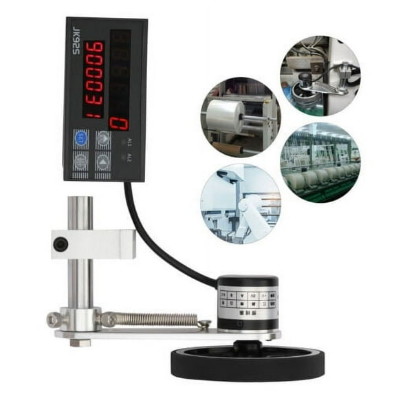 Rolling Wheel Electronic Digital Meter Counter Length Measure Tool &Encoder 110V