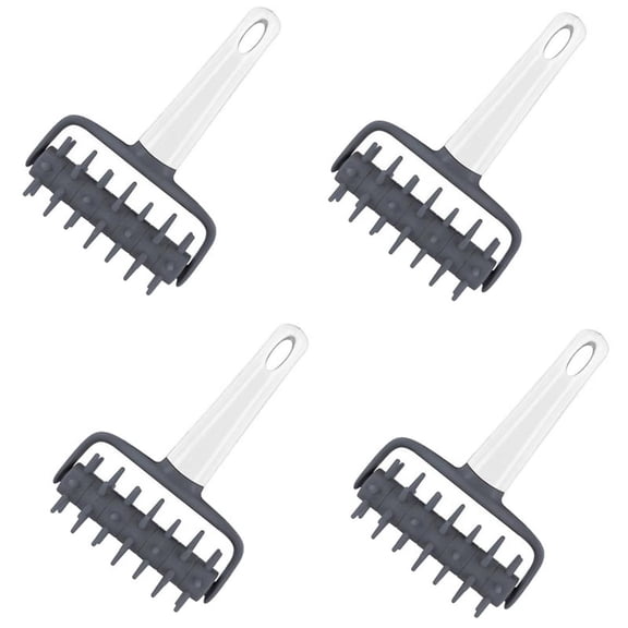 Rolling Wheel Punch Pizza Punch Roller Pizza Tools Pizza Oven Accessories Pizza Slicer Non-Stick Kitchen Tools Gray