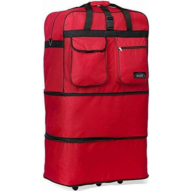 Rolling Wheeled Duffle/Duffel Bag/Spinner Suitcase Luggage Expandable