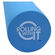 Rolling With It 36 x 6 Inch EVA Foam Roller for Physical Therapy