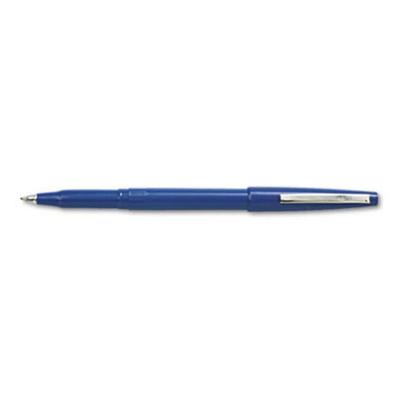 Rolling Writer Roller Ball Capped Pen  Blue Ink  Medium  Dozen