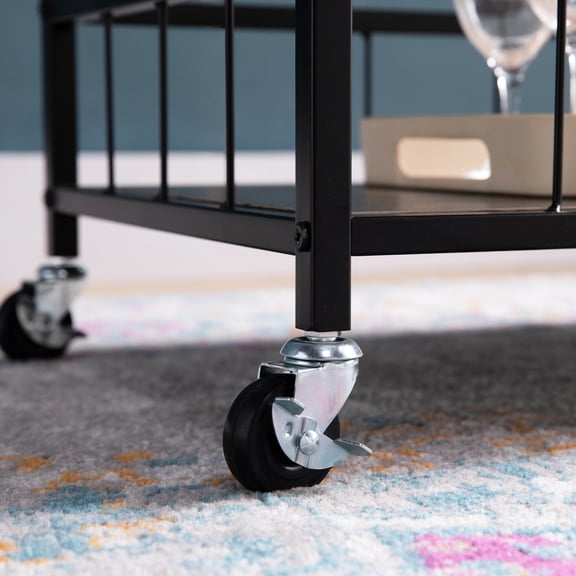 Rolling with Four Wine Rack - Prevent Items from Tipping - Kitchen Usage - Give More Storage Space