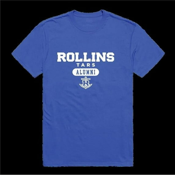 Rollins College Tars Alumni T-Shirt, Royal - Medium