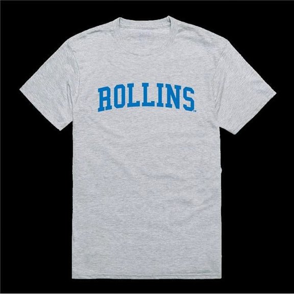 Rollins College Tars Game Day T-Shirt, Heather Grey - Small