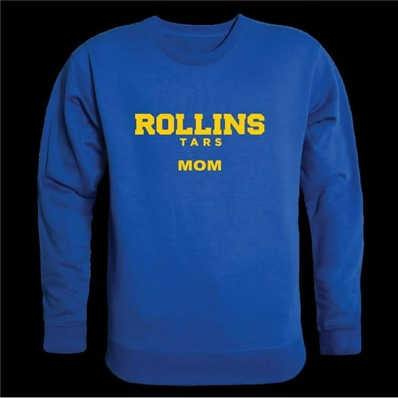 Rollins College Tars Mom Crewneck Sweatshirt, Royal - Small