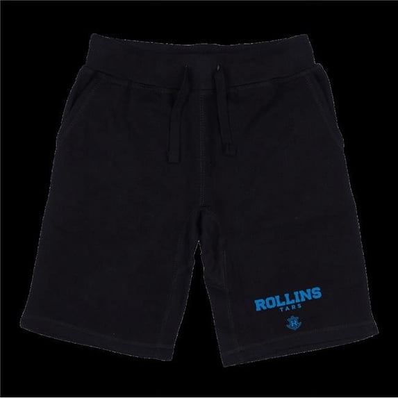 Rollins College Tars Seal Shorts, Black - Large